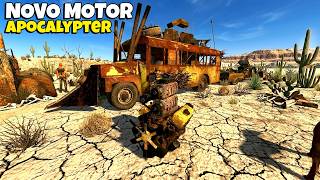 NEW SUPERCHARGED DIESEL ENGINE IN THE MAD MAX BUS - Apocalypter #17