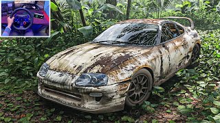 : Rebuilding Toyota Supra RZ MK4 (919Hp) - Forza Horizon 5 | Logitech G29  gameplay