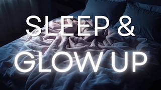 HEAL While You SLEEP | Cellular Repair &amp; Beauty Affirmations (528Hz + Fade to Black)