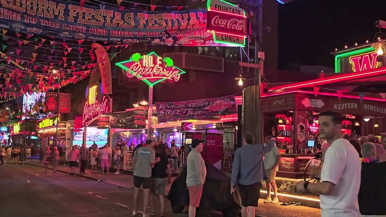 The British Strip in Benidorm 