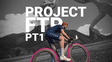 Training For Triathlon | Project FTP - Becoming a better biker | Part One. Alpe Du Zwift PB?