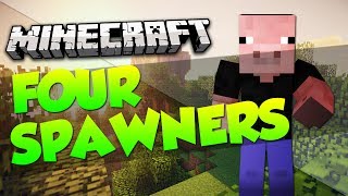 Minecraft Best Seeds - 4 SPAWNERS "AWESOME SEED" screenshot 4