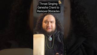 Throat Singing Ganesha Chant to Remove Obstacles Sukh-karta Dukh-harta Varta #ganeshvisarjan