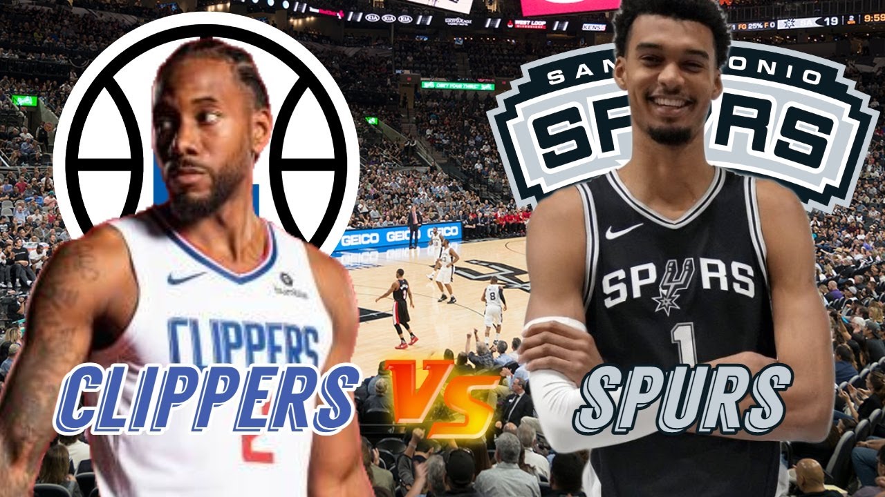 LA Clippers vs San Antonio Spurs Live Play by Play & Scoreboard YouTube