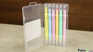 Set Of 6 Erasable Highlighters