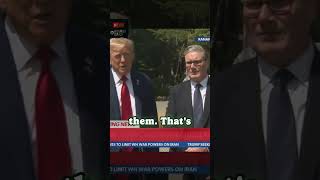 Trump says the UK is protected simply because he likes them. Bold foreign policy? You decide.