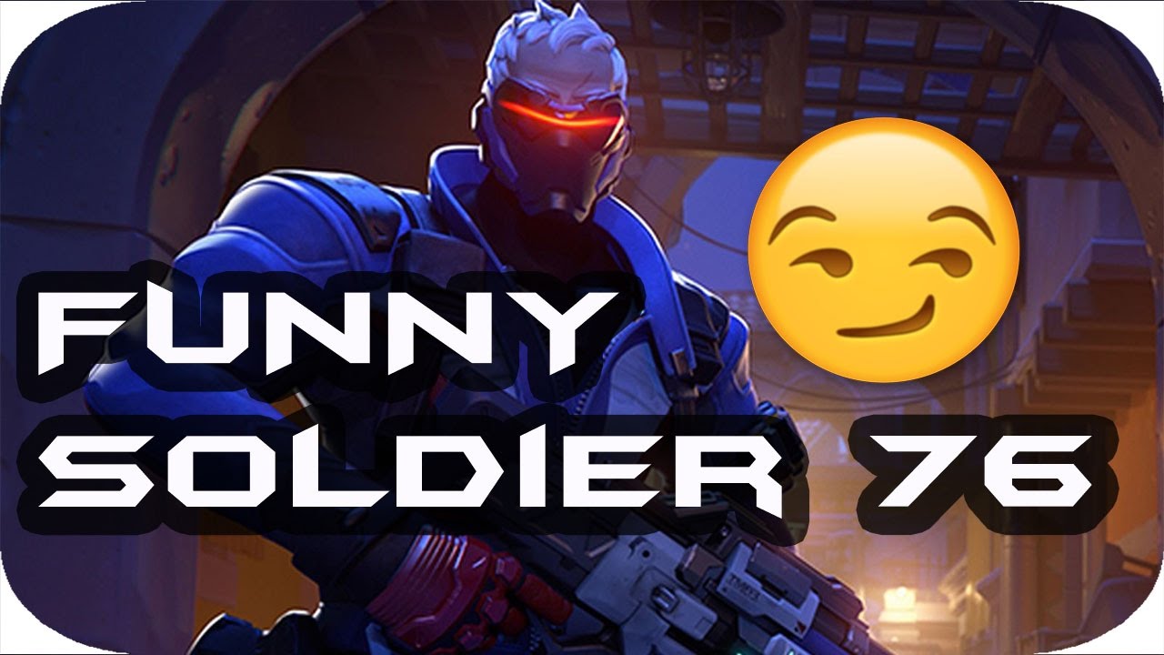 PRO Soldier 76 - Overwatch Gameplay (Funny Moments)