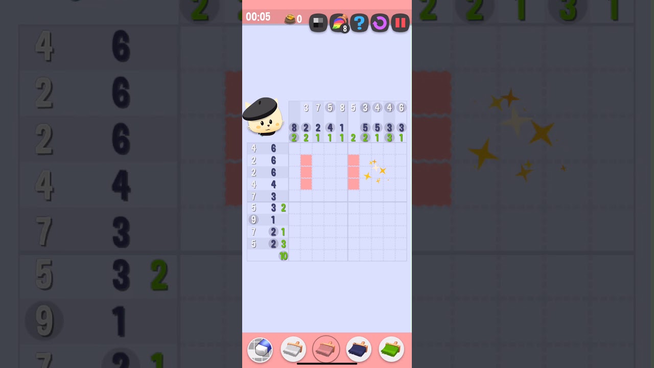 Hungry Cat Picross Easy Levels Gallery 4-78