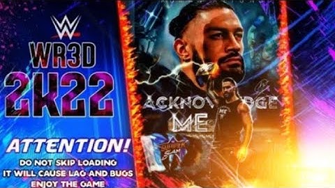 WR3D 2K22 New Mod Released With New Arenas| New costumes | Download Link in Description 😀|