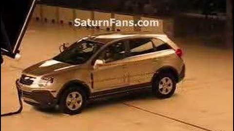 2008 Saturn Vue Crash Tested