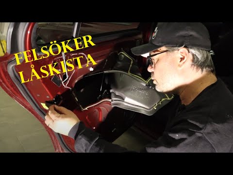 Felsöker låset på en Volvo S60 - Del 1