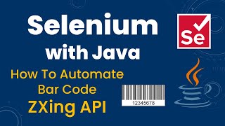 How to automate BarCode using ZXing API in Selenium screenshot 2