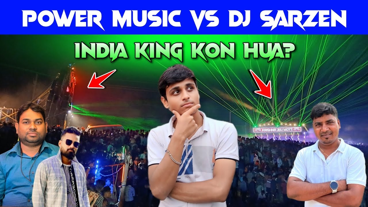 Dj Sarzen vs Power Music Competition🔥Moto Mela Dj Competition 2026✅️Kaun Hua India King?