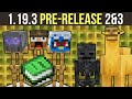 Minecraft 1.19.3 Pre-Release 2 &amp; 3 New Book Texture &amp; Creeper Ignition