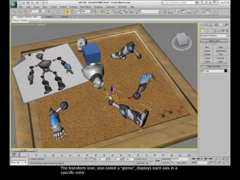 Tutorial - 3DS Max - Creating Objects (2/6) - YouTube