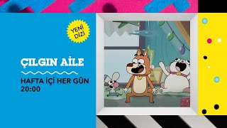 Çilgin Ai̇le Hafta İçi̇ Her Gün Saat 20.00 Cartoon Network Türkiye