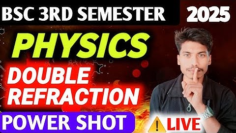Bsc 3rd Semester Physics One Shot Important Questions VBSPU #physicsexam #2025 #physicspaper VBSPU