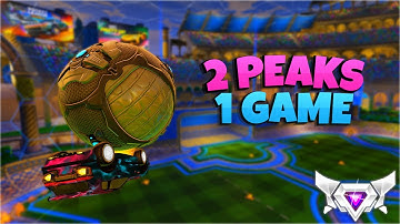 PEAKING TWICE IN 1 GAME | Rocket League Ranked 1v1