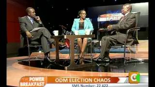 Power Breakfast Interview with Judy Pareno-Chair of the ODM Elections  Board Prt 3