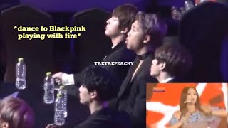 Blackpink & BTS awkward moments part 5