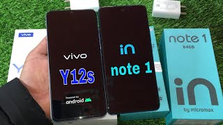 VIVO Y12S VS MICROMAX IN NOTE 1 