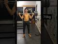 अपना समय दो जगह गबना हे body banana he Paisa Kamana💪😎 70 kg snatch💪 weightlifting #bodybuilding#gym