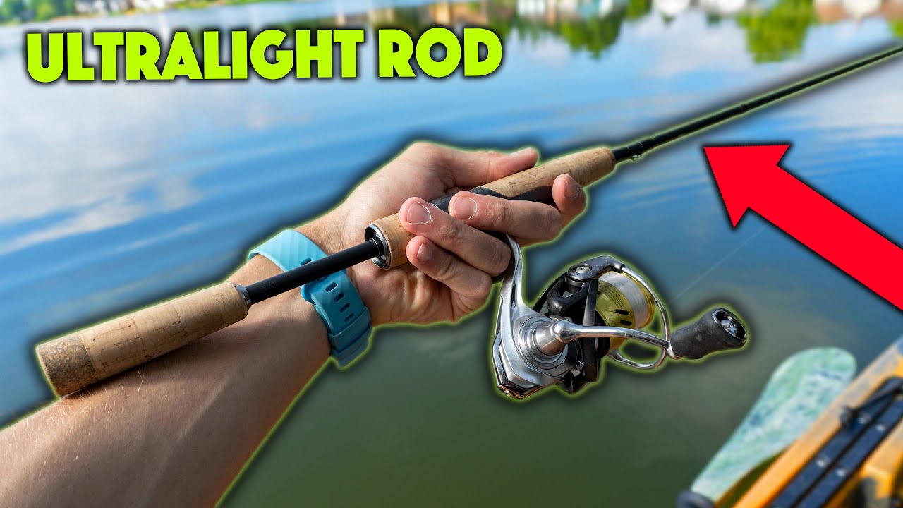 Fishing With The DAIWA KAGE Ultralight Rod! 