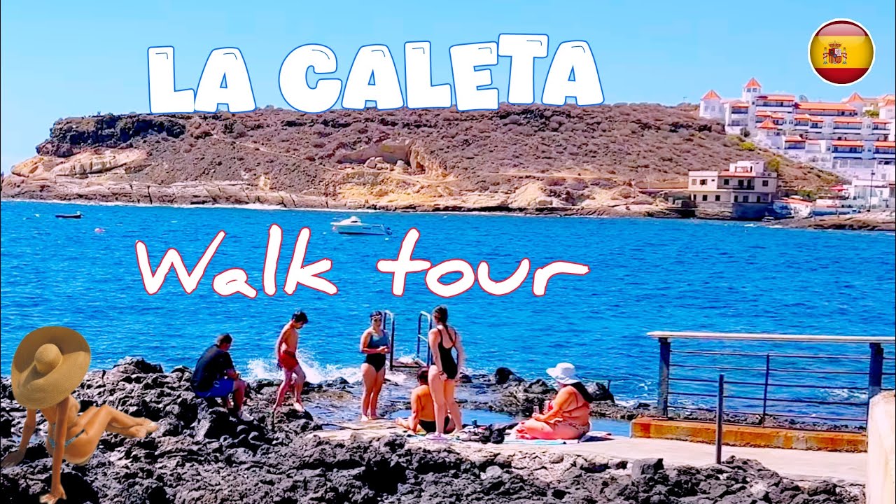 Пешеходная экскурсия по Ла Калета | Скрытая жемчужина Коста Адехе Тенерифе 4k