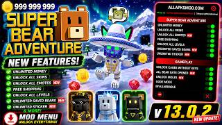 Update! Super Bear Adventure Mod Menu Apk V13.0.2  Unlock Emotes, Skins - Unlimited Coins screenshot 3