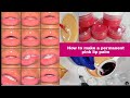 How to make infective  permanent pink lip palm at home |#pinklipbalm #diypinklip #promixing #pinklip