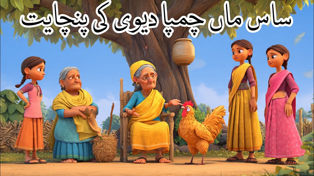 ساس ماں کی پنچایت| Moral Story in Urdu | Cartoon Kahani | sehar kids story time