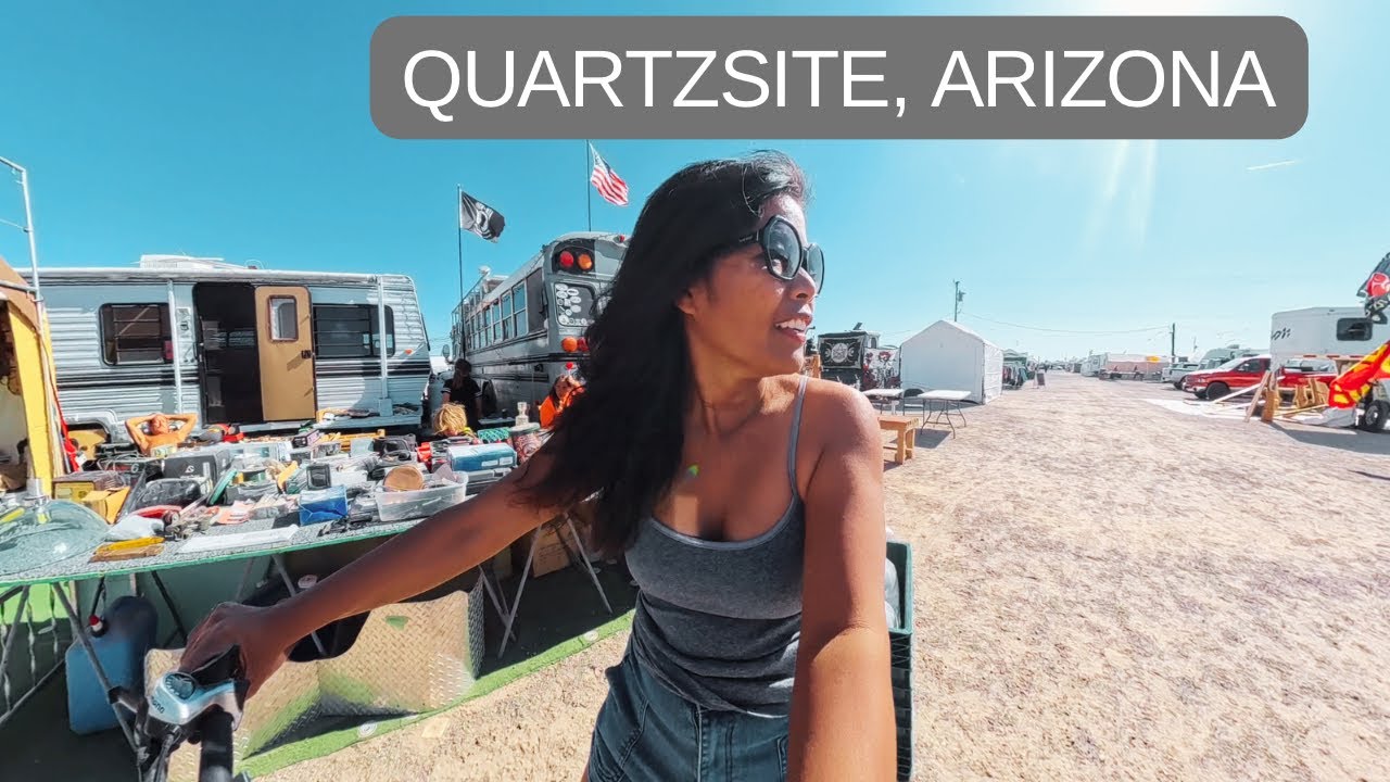 Quartzsite, Arizona   A Swap Meet Adventure with My Retired Husband