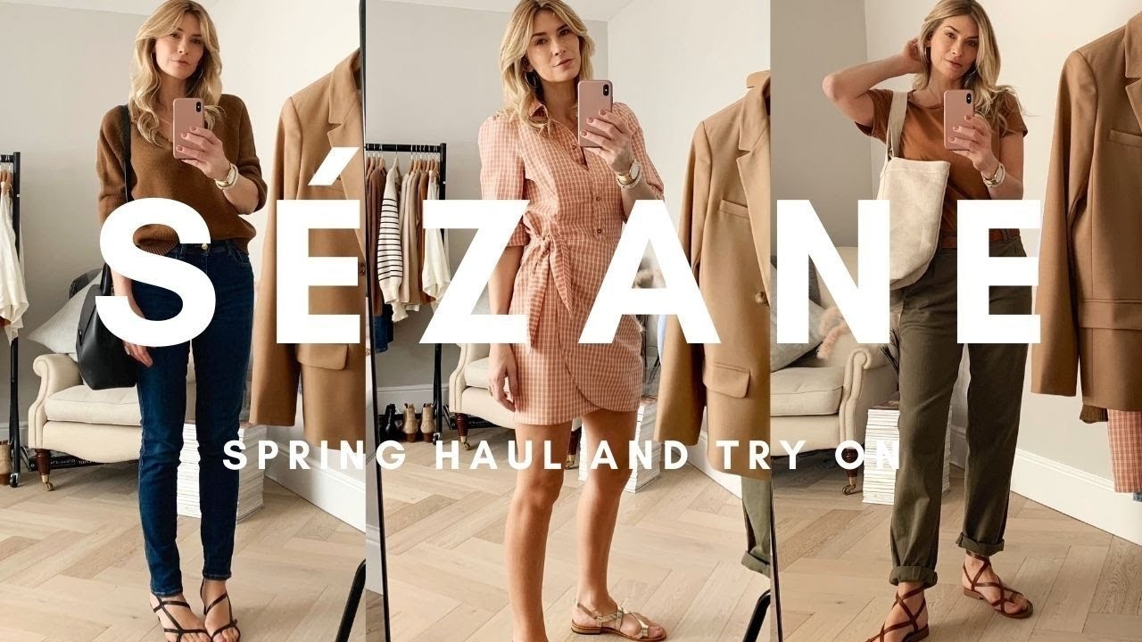 SEZANE HAUL | SPRING 2021 | Parisian Style | LOOKBOOK