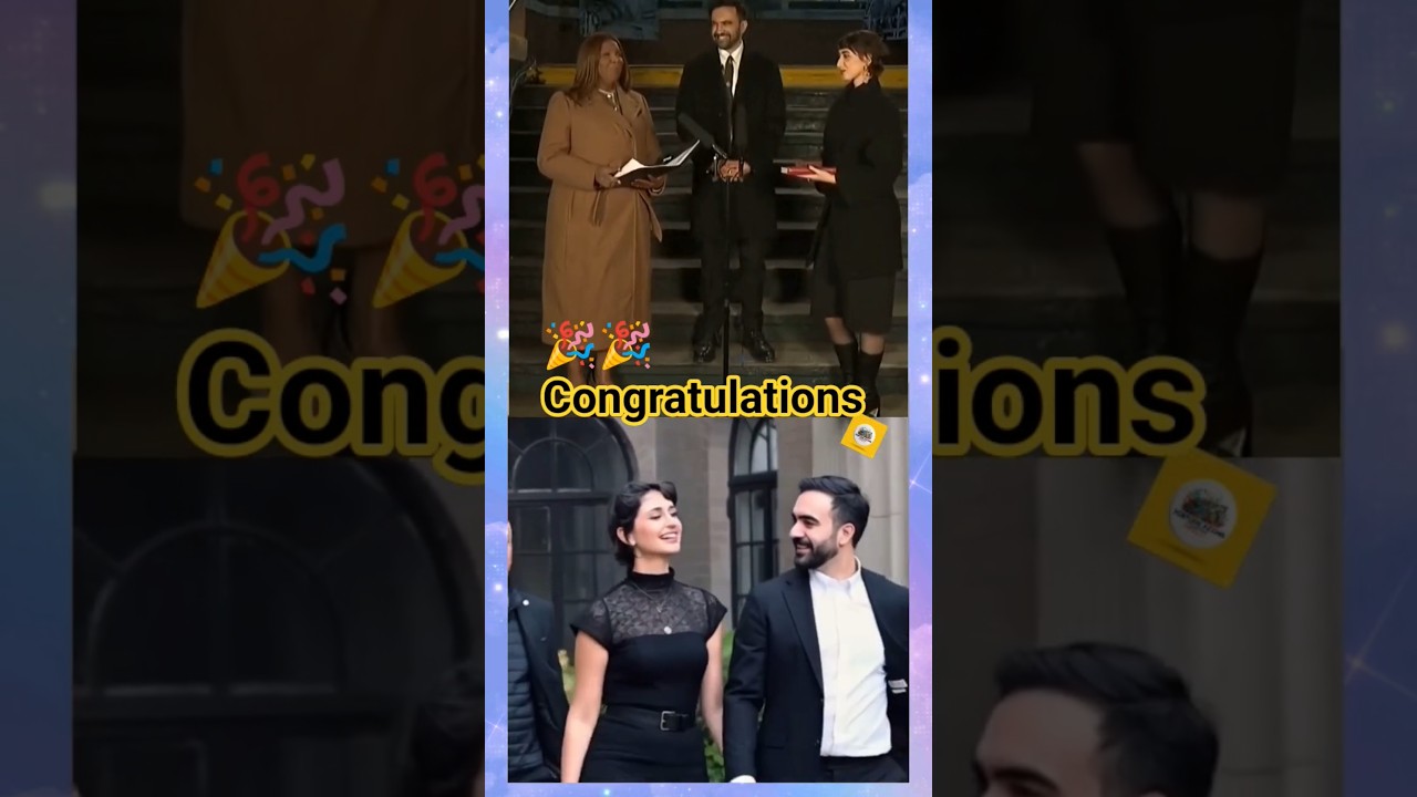 🎉 Congratulations! Johran Mamdani is Mayor Of New York 