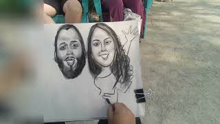 Artist yin tian we are couple artist who working at Manhattan a here is our working video