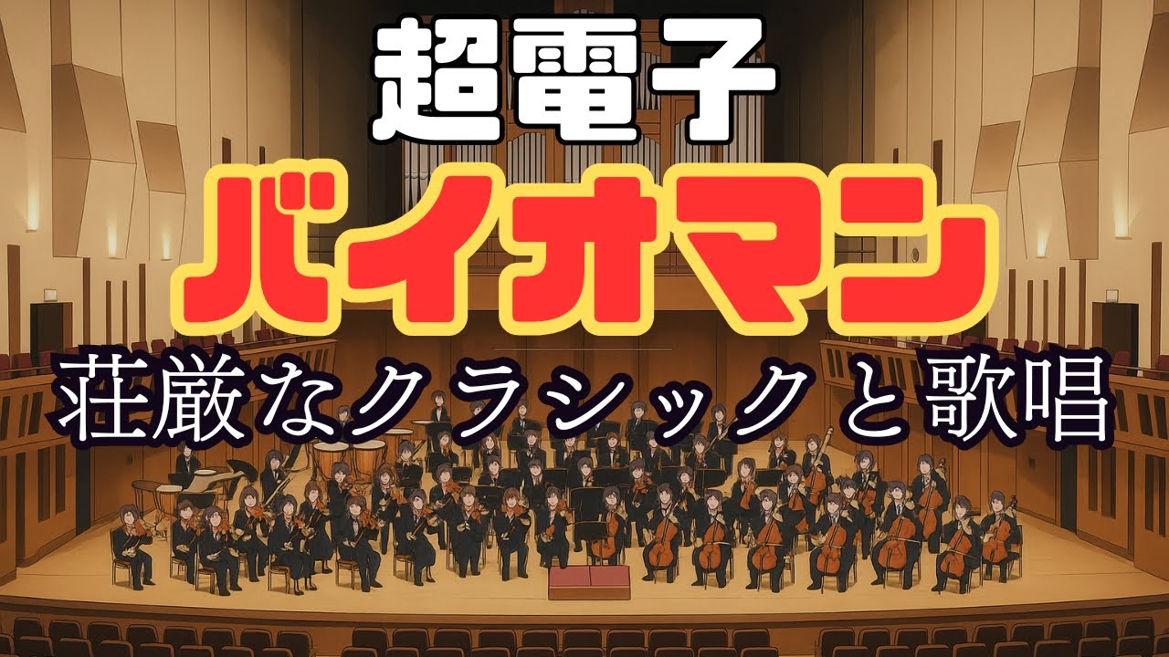 超電子バイオマン 壮厳なクラシック合唱/Choudenshi Bioman Opening