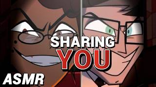 【ASMR】 Vincent &amp; Alastor Share You 「Human Vox &amp; Alastor x Listener Audio」 HAZBIN