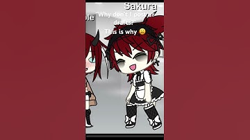Why I don’t post my drafts 👀 #gacha #draft #funnyshort #gachalife #2023trend