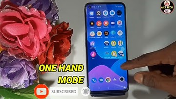 How To Enabale One Hand Mode in Realme Narzo 50 | Realme Narzo 50 में One Hand Mode Setting करें|