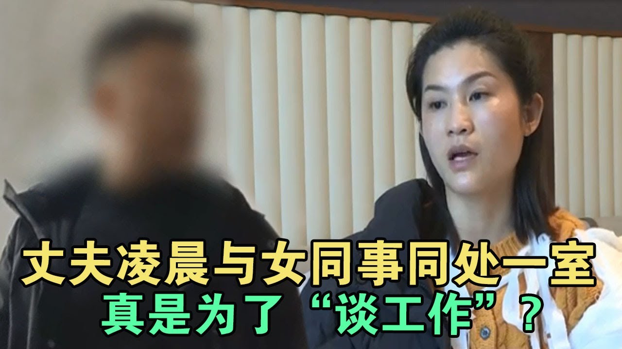 寻情记: 丈夫凌晨与女同事同处一室，真是为了“谈工作”? #家庭糾紛 #家庭矛盾 #情感糾葛 #婚姻问题