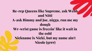 Rake It Up ― Nicki Minaj Verse (Lyrics)