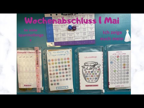 ?Wochenabschluss 1 Mai?I Drama ums Brautkleid?I Sparchallenges füllen I Echte Zahlen I Cash Envelope