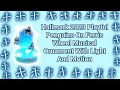 Hallmark 2023 Playful Penguins On Ferris Wheel Musical Ornament With Light And Motion