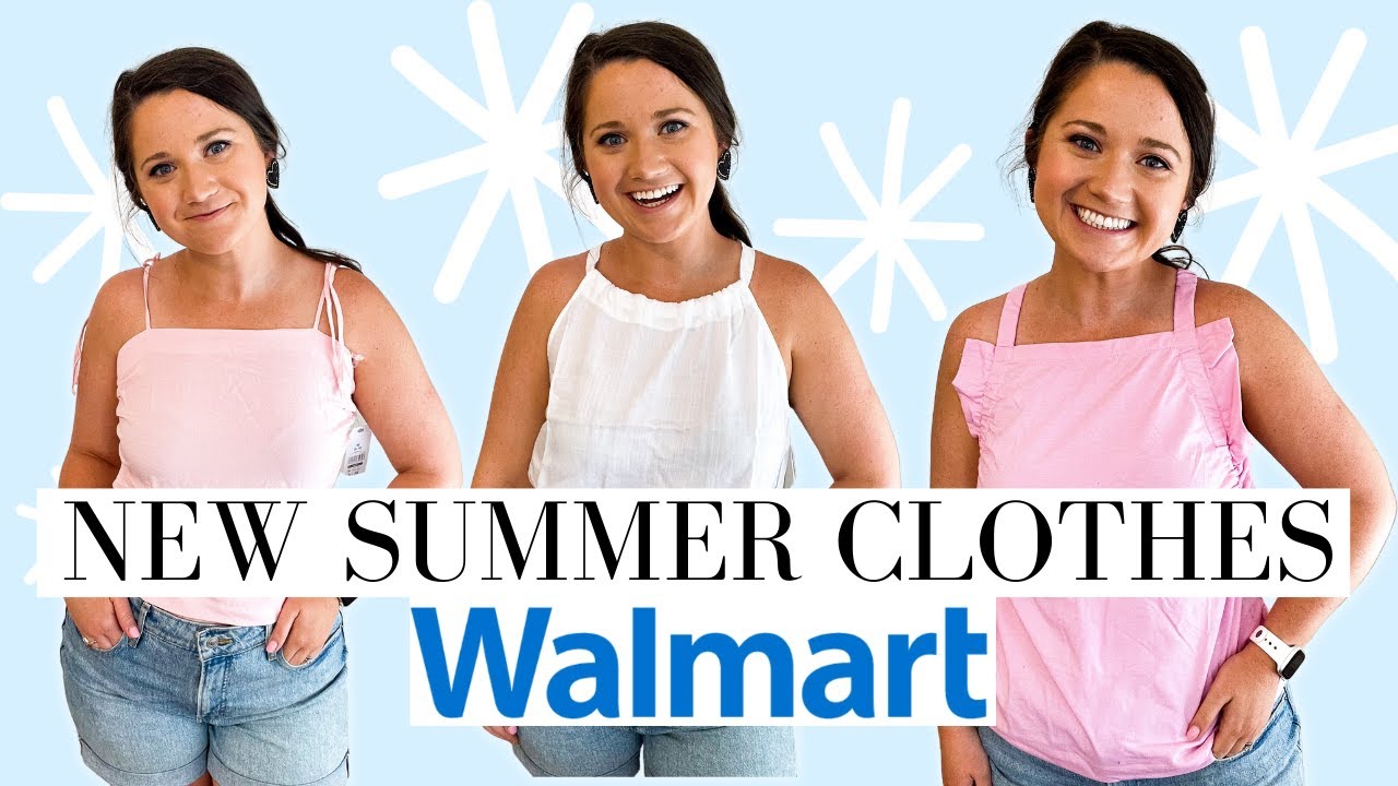WALMART SUMMER CLOTHING HAUL 2022