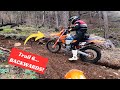 Foresthill ohv trail 6  technical singletrack dirtbiking