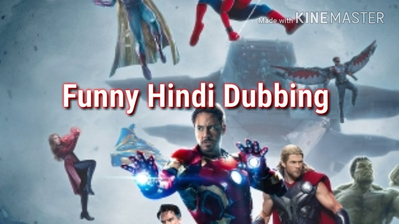 Avengers infinity war hindi funny dubbing