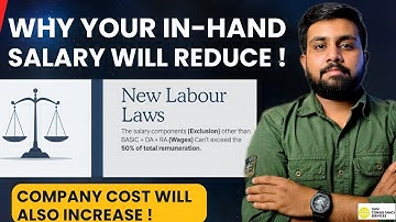 New labour codes 2025 impact on salary | Salary impact after new labour laws | new salary structure