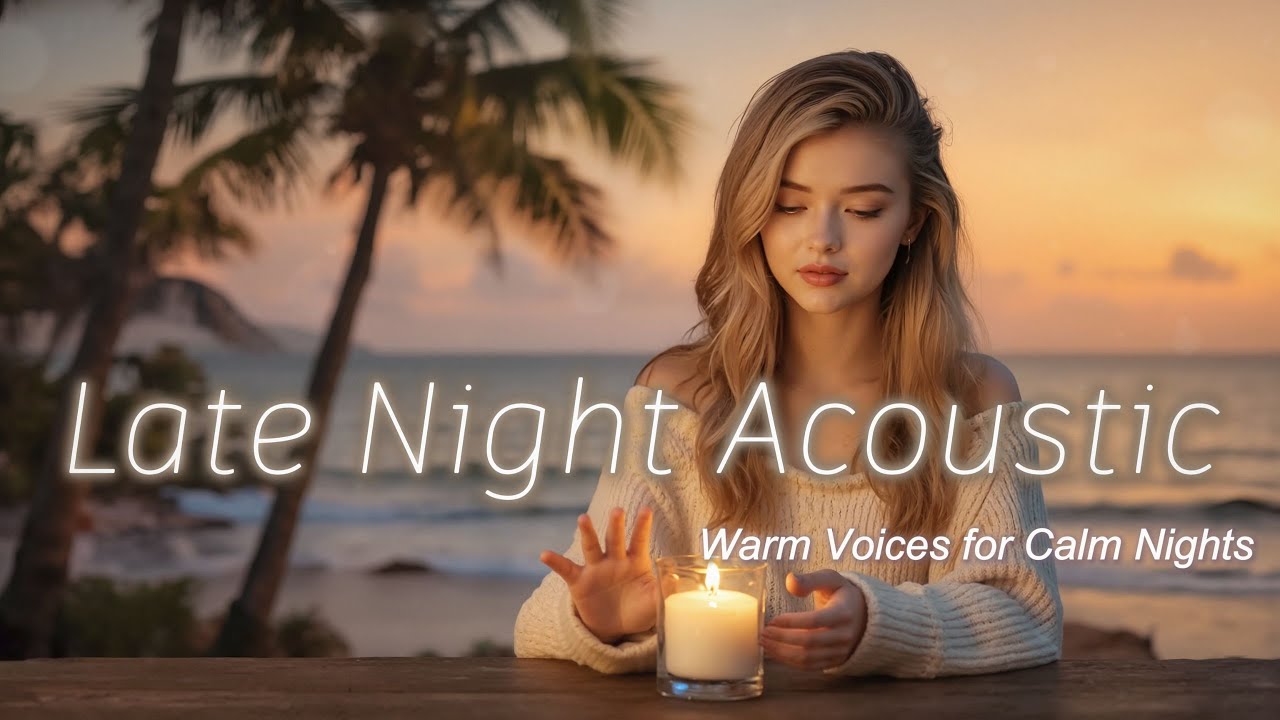 Late Night Acoustic Warm Female Vocals for Calm Nights Peaceful Healing Music Playlist