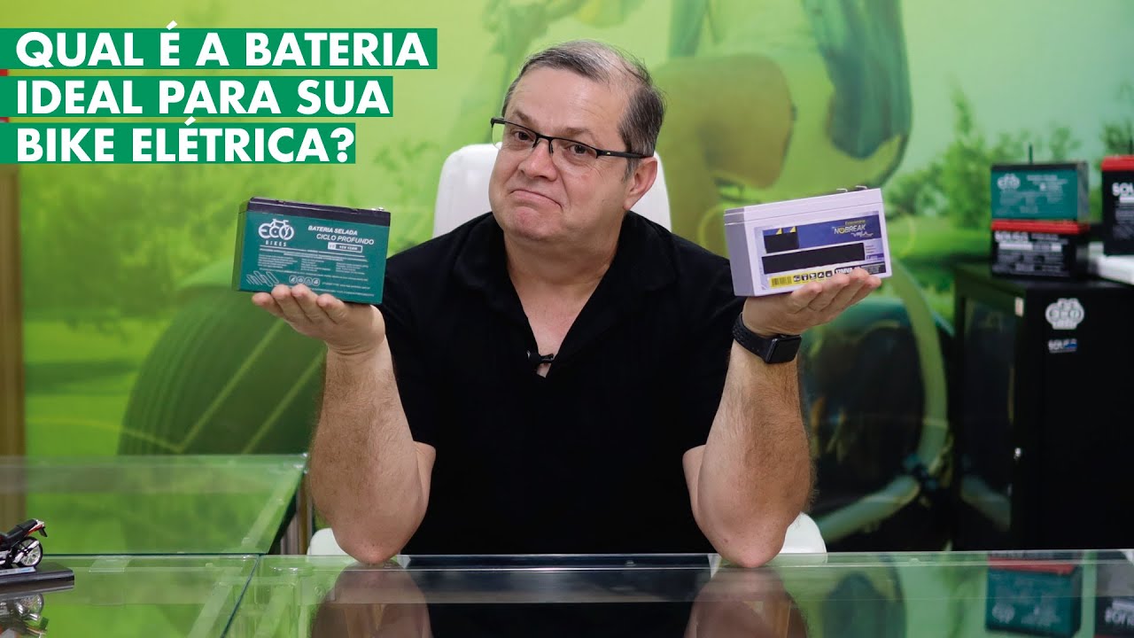 Dr. EcoBikes - Bateria Ciclo Profundo x Estacionária - Teste prático