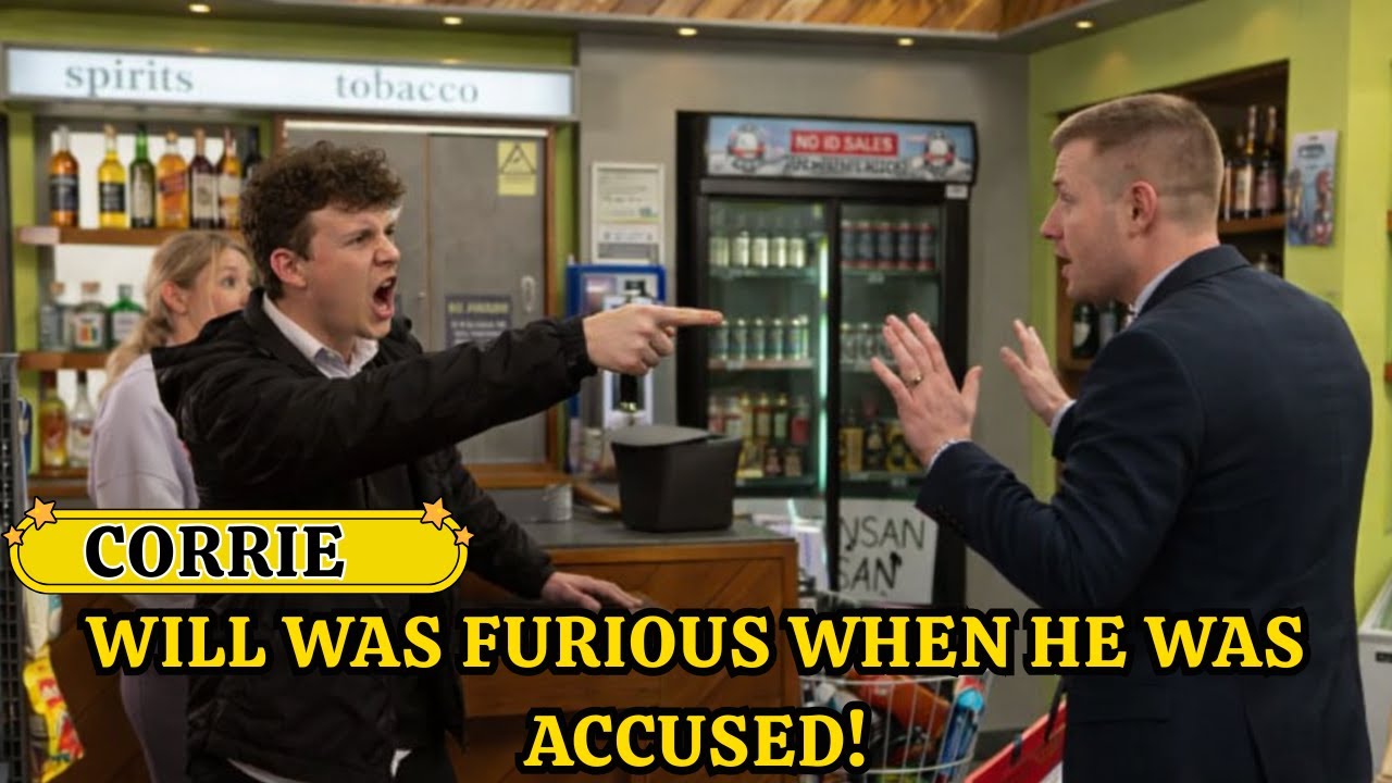 Will was furious when he was accused!